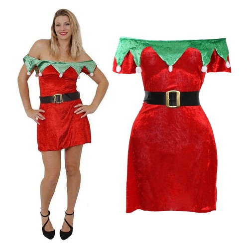 Costume elfo natale donna - elfo,
