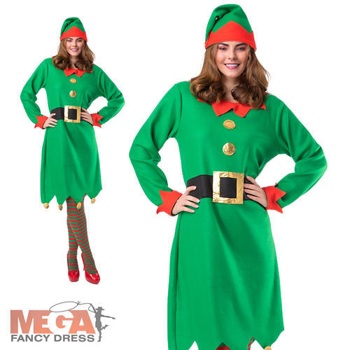 Costume elfo donna vestito