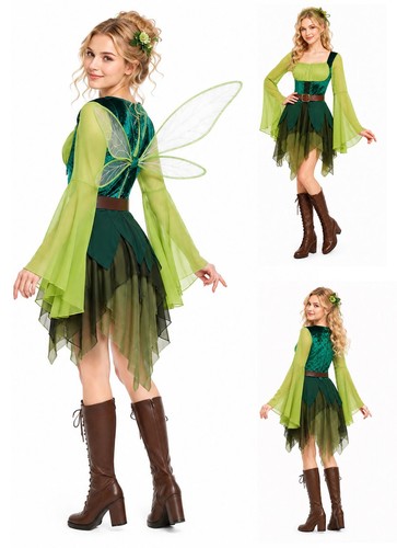Costume fata donna elfo - elfo, con
