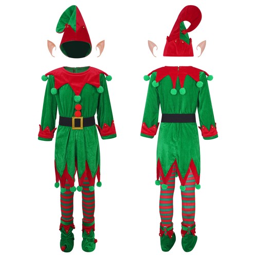 Costume elfo natale - elfo, di