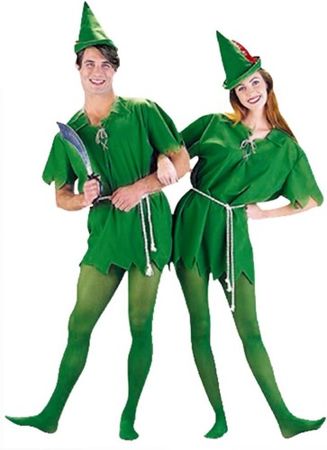 Costume peter pan adulto elfo - pan,