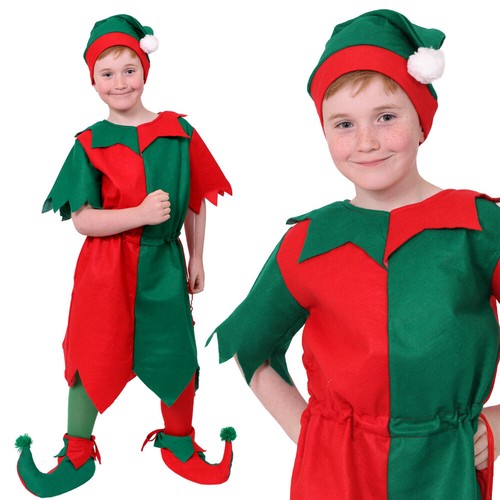 Costume elfo bambino natale - elfo,