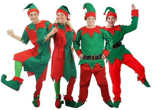 Costume elfo adulto - elfo,