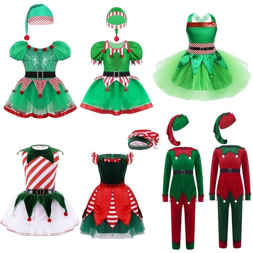 Costume elfo natale - di,