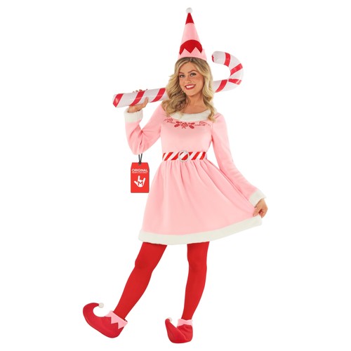 Costume elfo rosa - elfo, +