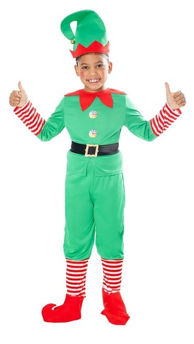 Costume elfo natalizio - costume,