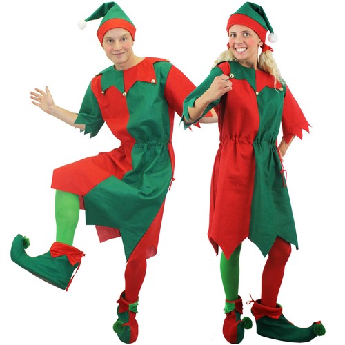 Costume elfo adulto vestito - adulto,