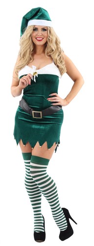 Costume donna adulta elfo - donna,