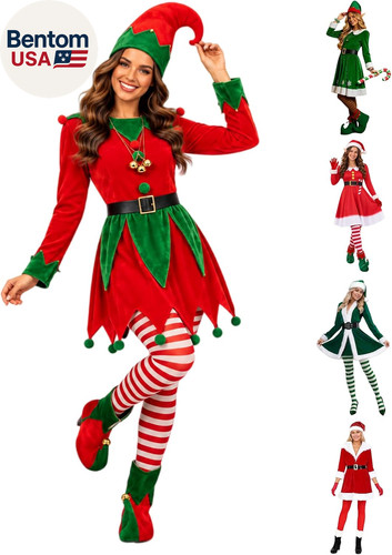 Costume elfo natale - da,