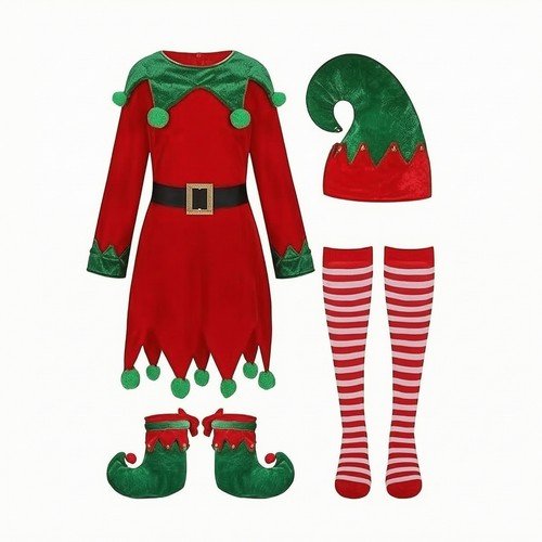 Costume elfo con - con, cappello