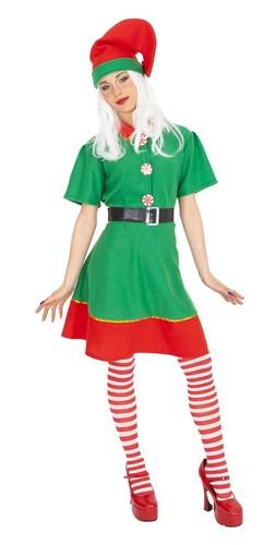Costume elfo natalizio - da,
