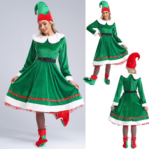 Costume natalizio donna elfo - donna,