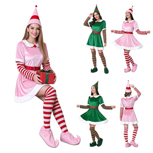 Costume elfo donna vacanze - costume,